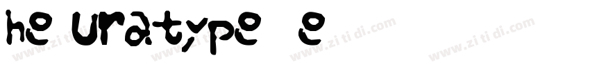 The Auratype DEMO Re字体转换